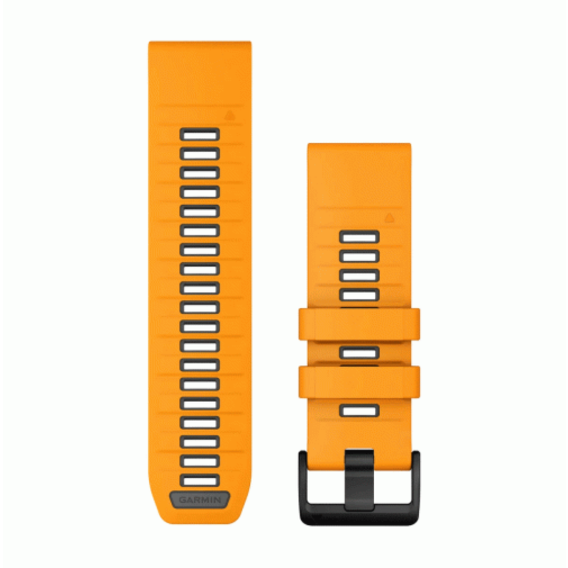 Garmin QuickFit 26 Watch Bands Spark Orange/Graphite Silicone 26 mm | 010-13393-01