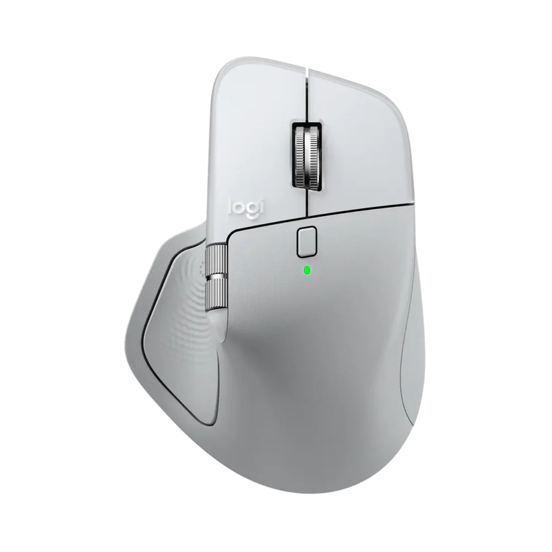 Logitech MX Master 4 Wireless Mouse for Mac - Pale Gray | 910-007578