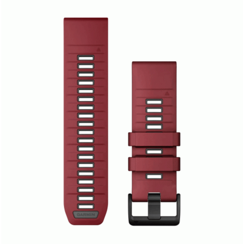 Garmin QuickFit 26 Watch Bands Marsala/Graphite Silicone 26 mm | 010-13393-06