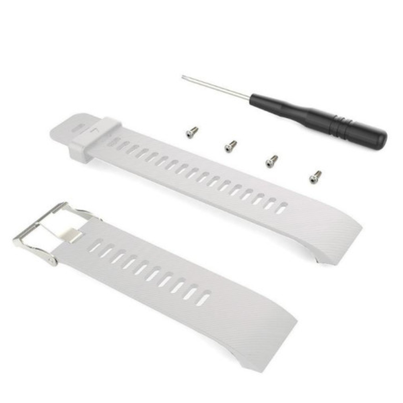 Garmin Silicone Replacement Band For Forerunner 35 White | S00-00677-00X