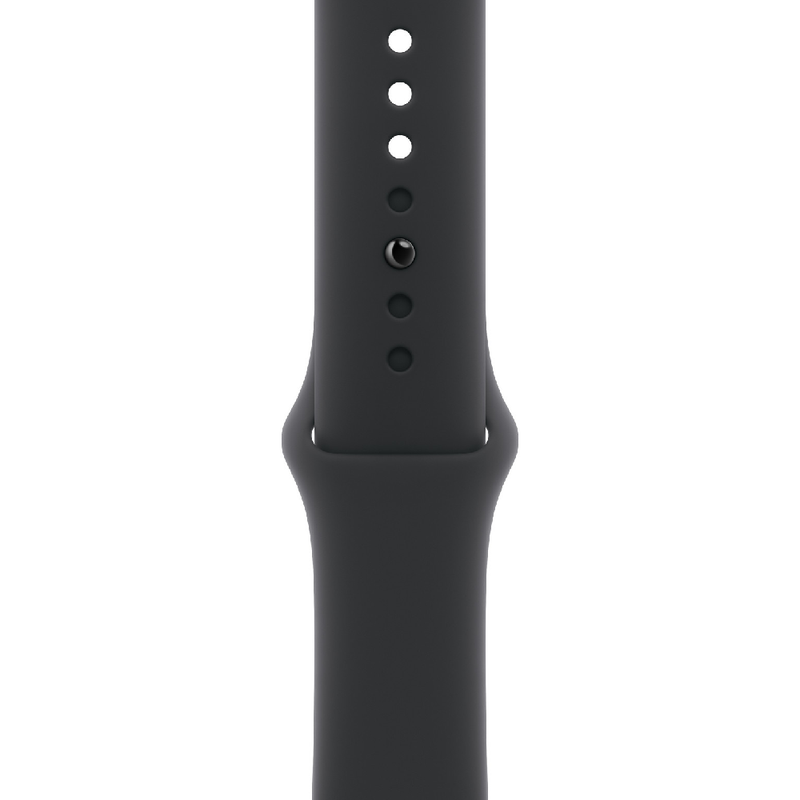 Apple 46mm Black Sport Band, S/M