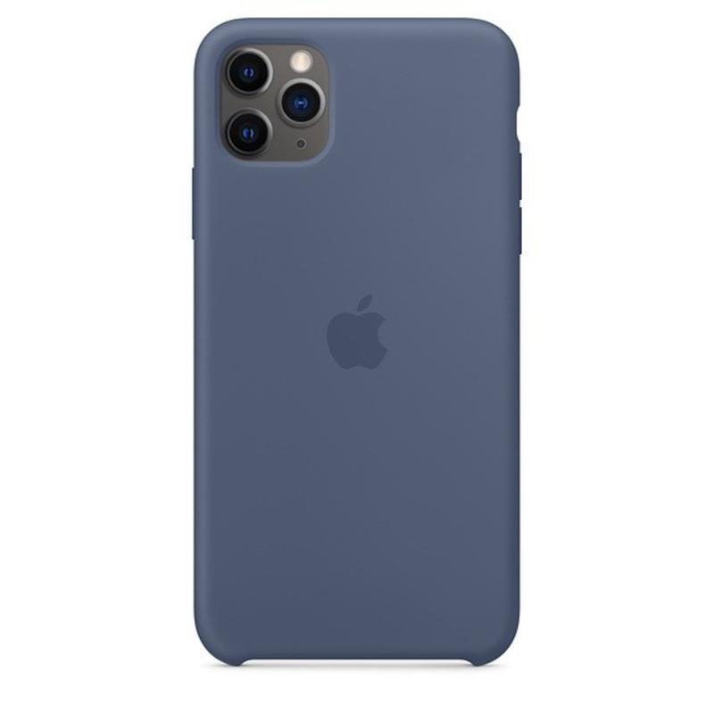 Apple iPhone 11 Pro Max Silicon Case, Alaskan Blue | MX032