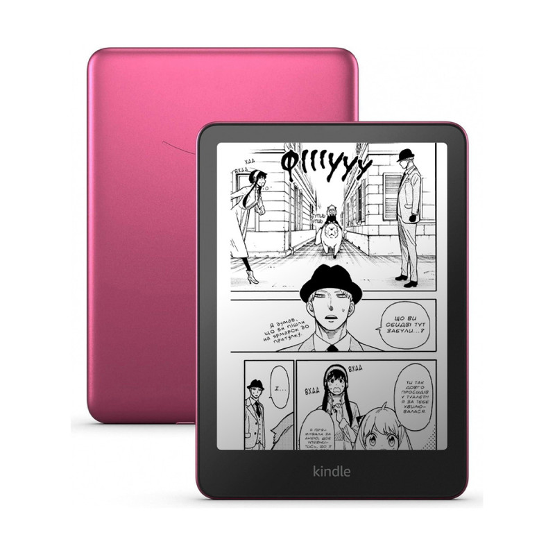 Amazon Kindle Paperwhite Gen 12 32GB E-Reader Signature Edition - Metallic Raspberry | B0CFPHPHYC