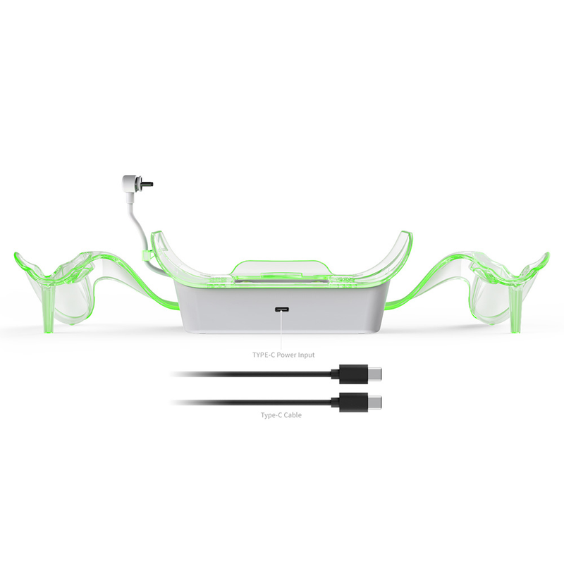 Dobe Charging Dock for Meta Quest 2 / Meta Quest 3 / Meta Quest 3S TY‑3867