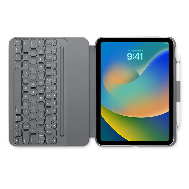 Logitech Slim Folio Bluetooth Keyboard for iPad 10th Gen | 920-011368
