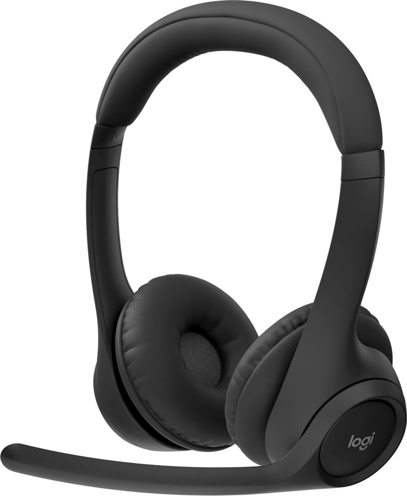 Logitech Zone 305 Wireless Bluetooth Headset - Noise-Canceling Mic, Black | 981-001453