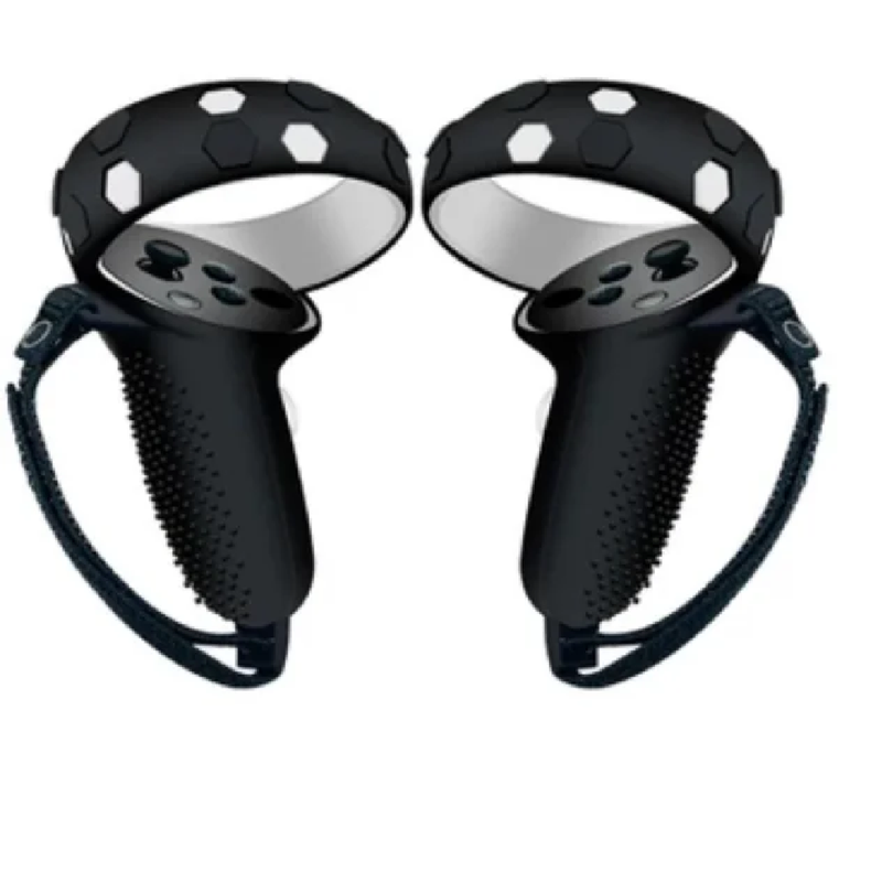 Controller Grip Cover with Handle for Meta Quest 2 - Black
