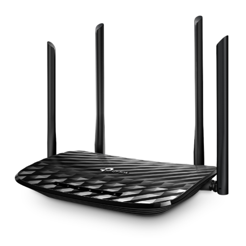 TP-Link Archer C6 — AC1200 Wireless MU-MIMO Gigabit Router | Dual-Band Wi-Fi, 5 Antennas