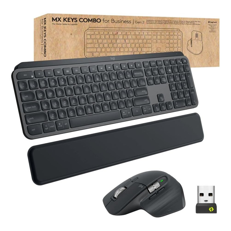 Logitech MX Keys for Business Gen 2 Combo - Black | 920-010931