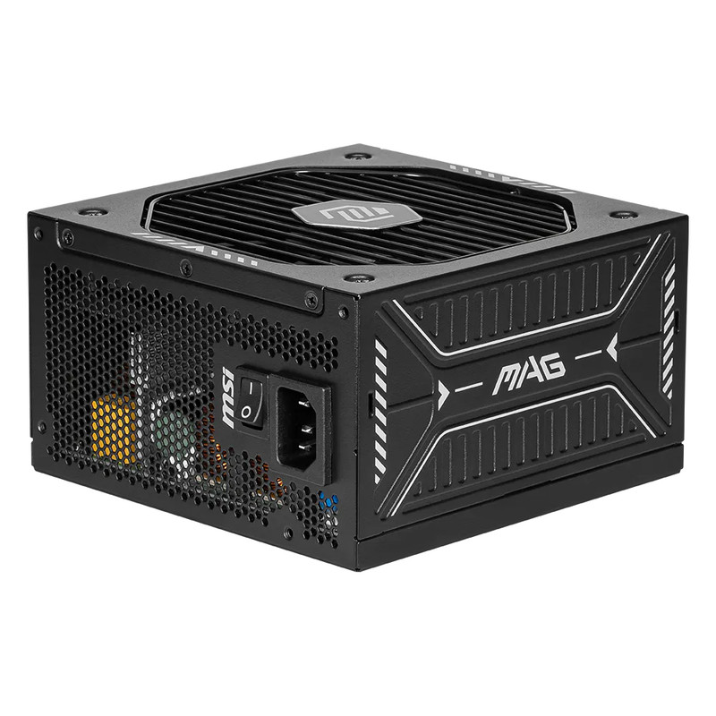 MSI MAG A650GLS PCIE5 650W 80+ Gold Fully Modular ATX Power Supply | 306-7ZPHY11-HD8