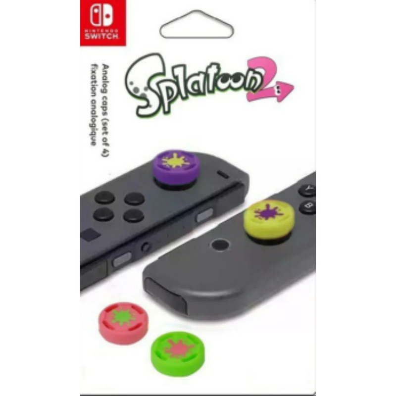 Silicone Thumb Grips for Nintendo Switch - Splatoon Set