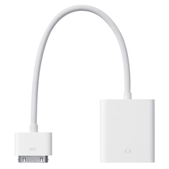 Apple 30pin to VGA Adapter (iPad/iPhone/iPod) | MC552