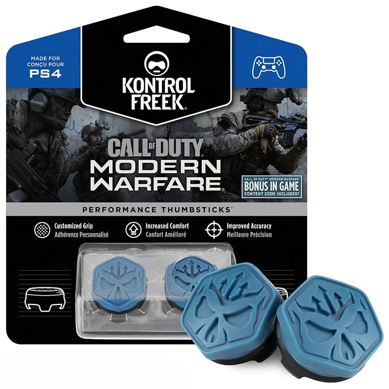 KontrolFreek Performance Thumbsticks For PlayStation 4 & PlayStation 5 - Call of Duty Modern Warfare Mid-Rise
