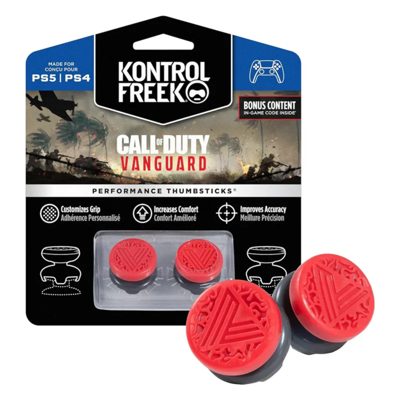KontrolFreek Performance Thumbsticks For PlayStation 4 & PlayStation 5 - Call of Duty Vanguard