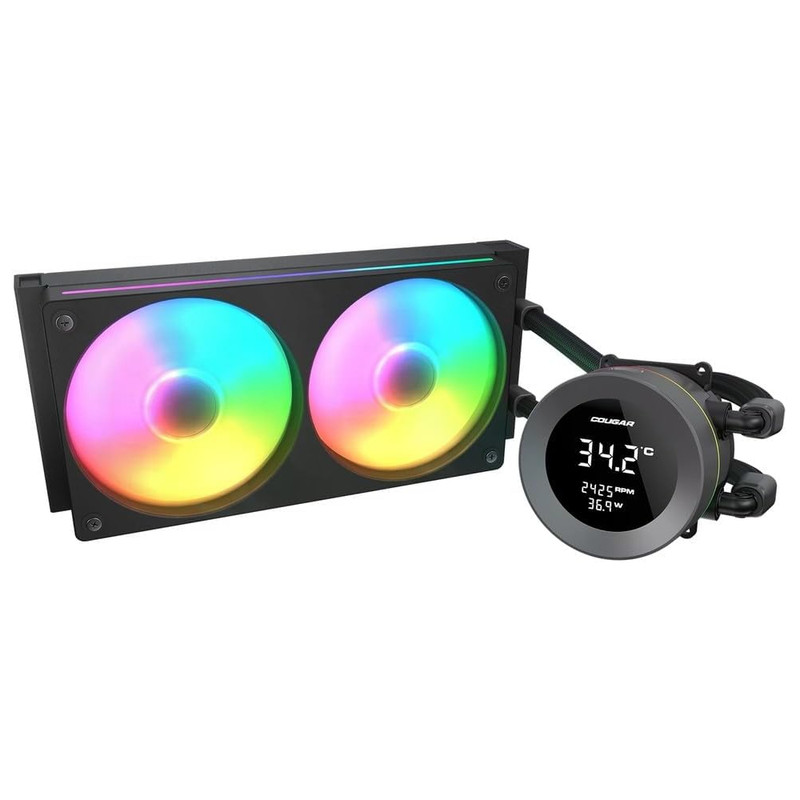 Cougar Poseiden Vistek 240 ARGB CPU Liquid Cooler | POSEIDEN-VISTEK-240