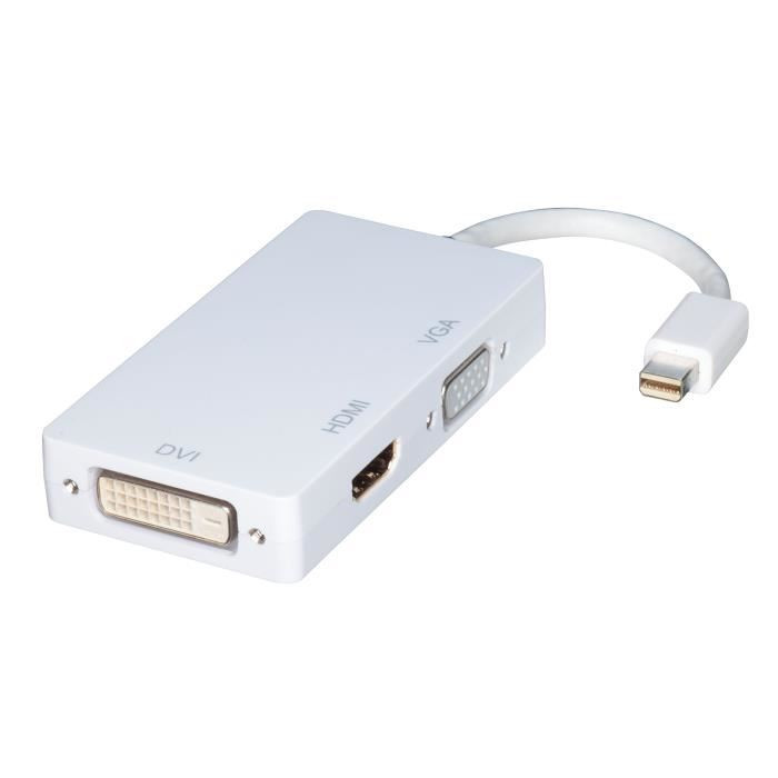 Converter Mini Display port to HDMI DVI VGA Cable | CV-0202