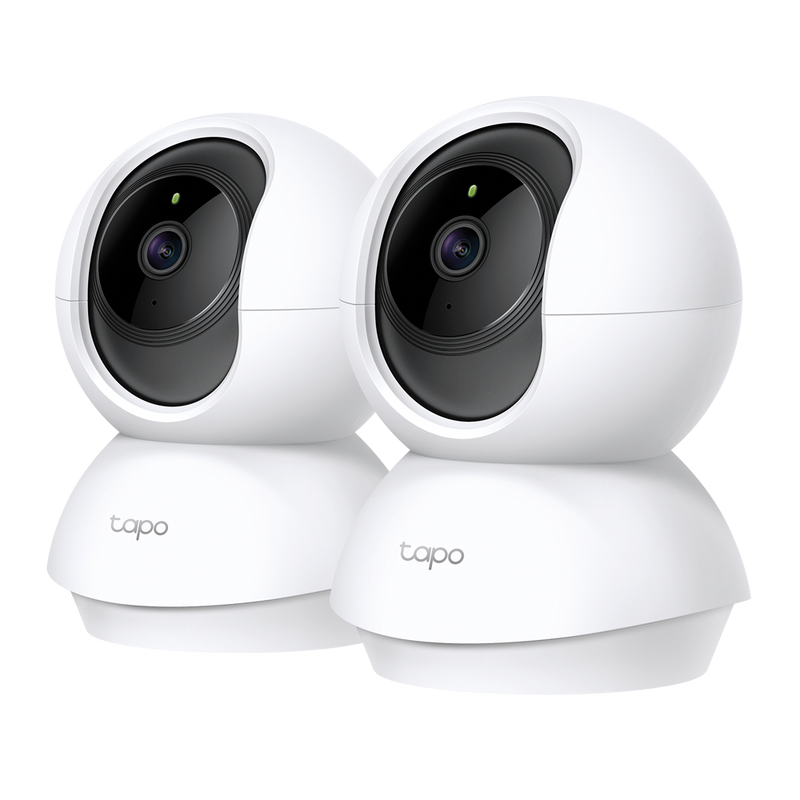 TP-Link Tilt Home Security Wi-Fi Camera (2-Pack) | Tapo C200P2