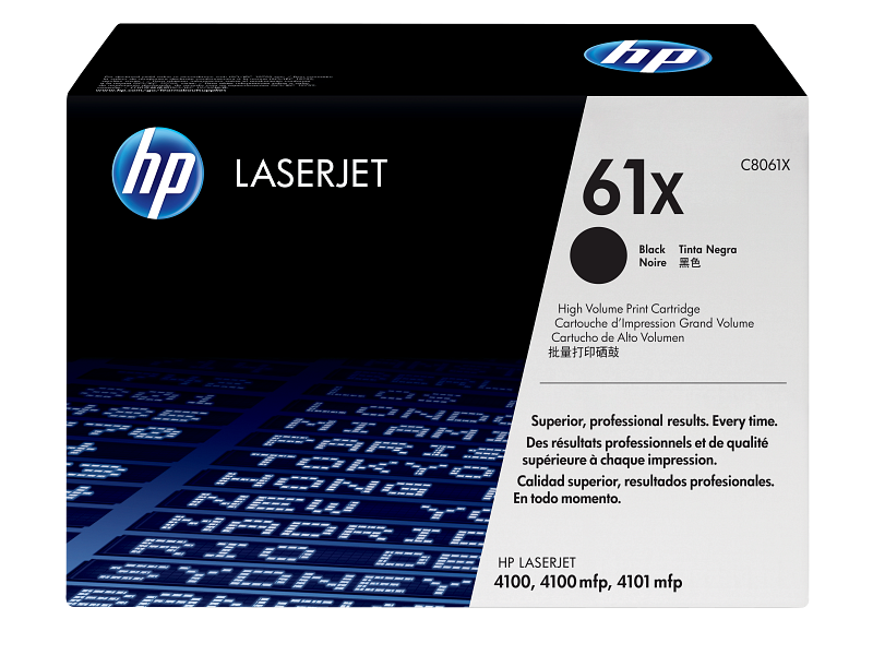 HP Original Black Toner 61X | C8061X