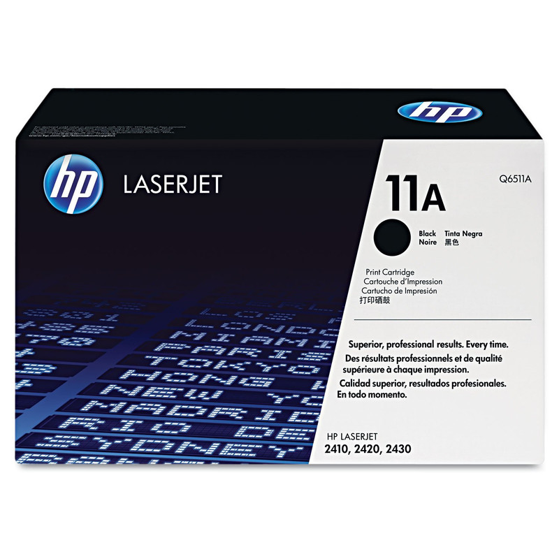 HP 11A Black Original LaserJet Toner Cartridge | Q6511A