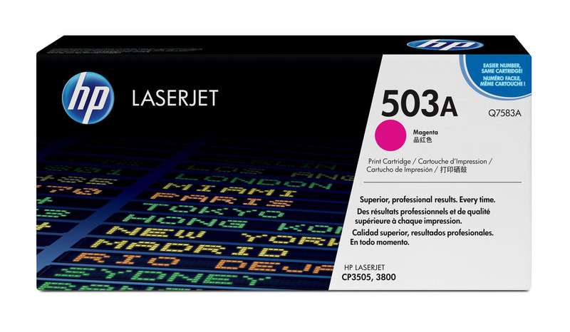 HP 503A Magenta Original LaserJet Toner Cartridge | Q7583A