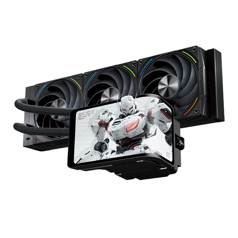 Thermalright Wonder Vision 360 Turbo ARGB Liquid CPU Cooler - Black