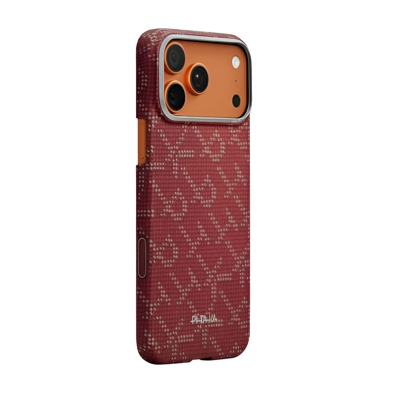 Pitaka iPhone 17 Pro Edge Case PTK Leaping - Gold Red | KI1702PTK