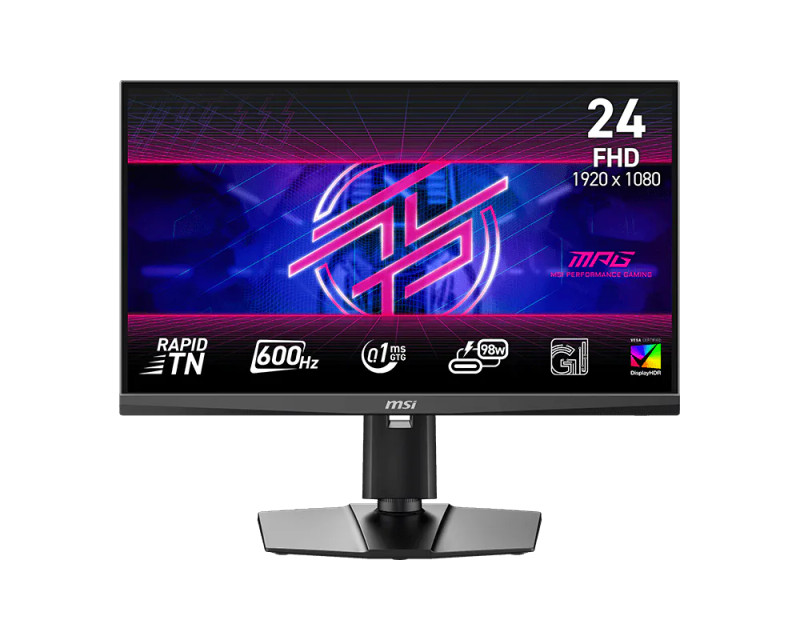 MSI MPG 24″ FHD 600Hz Rapid TN Gaming Monitor | MPG 242R X60N