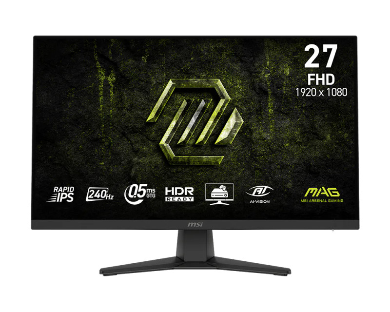 MSI MAG 272F X24 27-Inch Full HD Gaming Monitor | 240Hz, 0.5ms, Rapid IPS, Adaptive Sync
