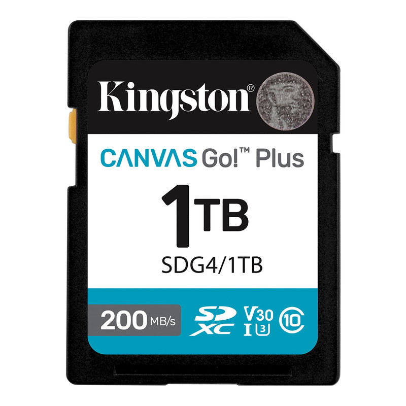 Kingston Canvas Go Plus 1TB microSD Card | SDCG4/1TB