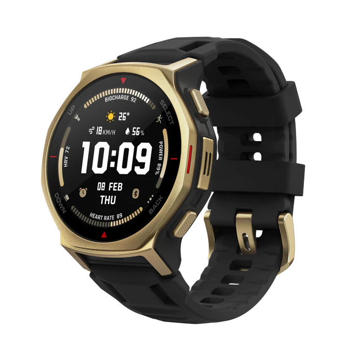 Amazfit T-Rex 3 Pro Outdoor Smartwatch - 44mm | Black/Gold