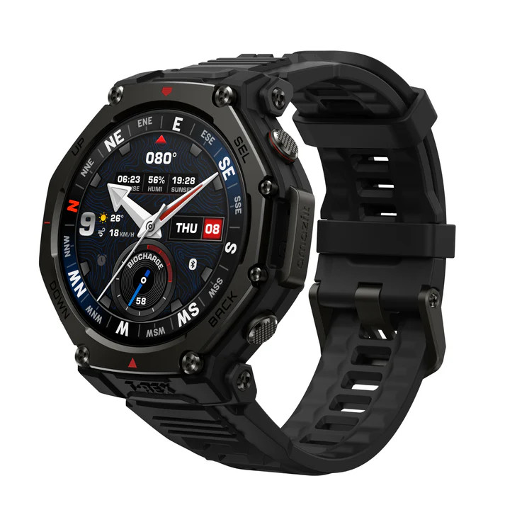 Amazfit T-Rex 3 Pro Outdoor Smartwatch - 44mm | Tactical Black