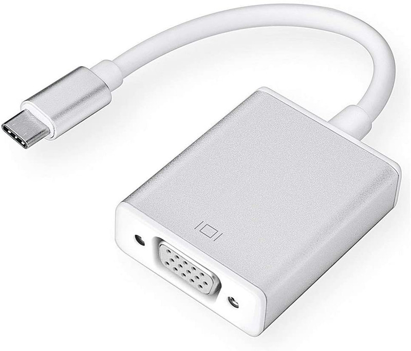 USB-C to VGA Converter Adapter | USB 3.1 Type-C Male to VGA Female | YX-8801