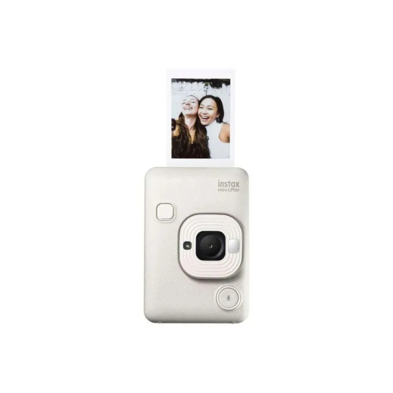 Fujifilm Instax Mini LiPlay - Compact Hybrid Instant Camera - Silver | FUIHMLPCB