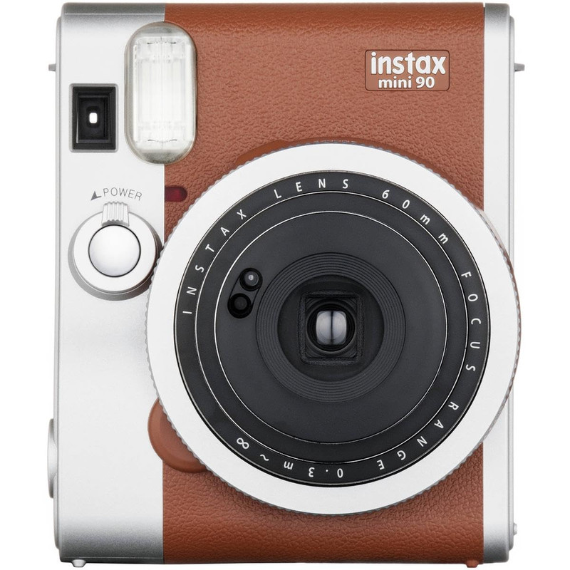 Fujifilm Instax Mini 90 Neo Classic - Instant Camera - Brown