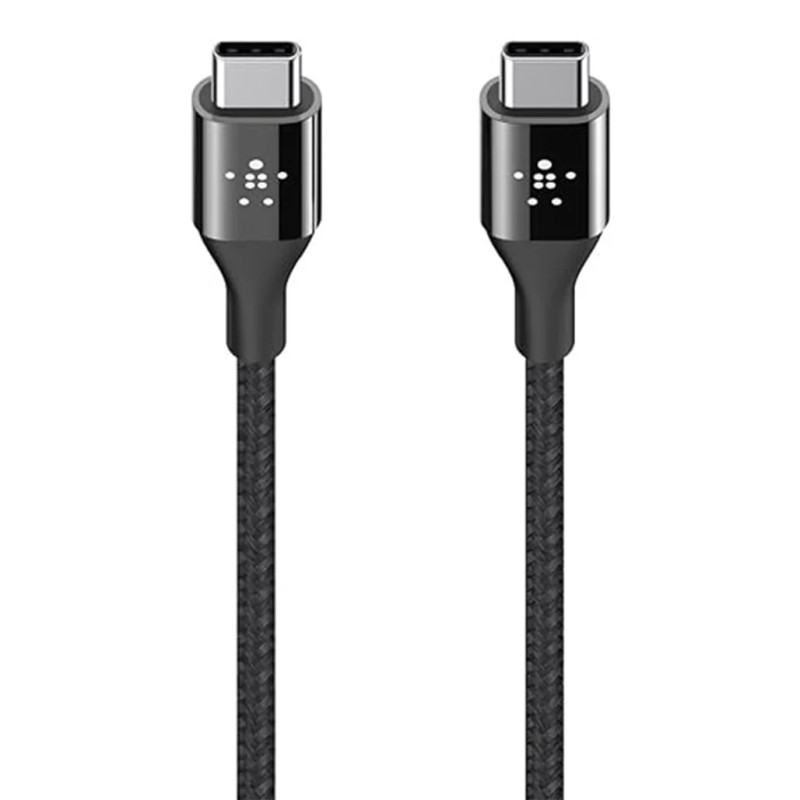 Belkin MIXIT DuraTek Kevlar USB-C to USB-C Cable – 4 Feet Black | BLKNMIXIT
