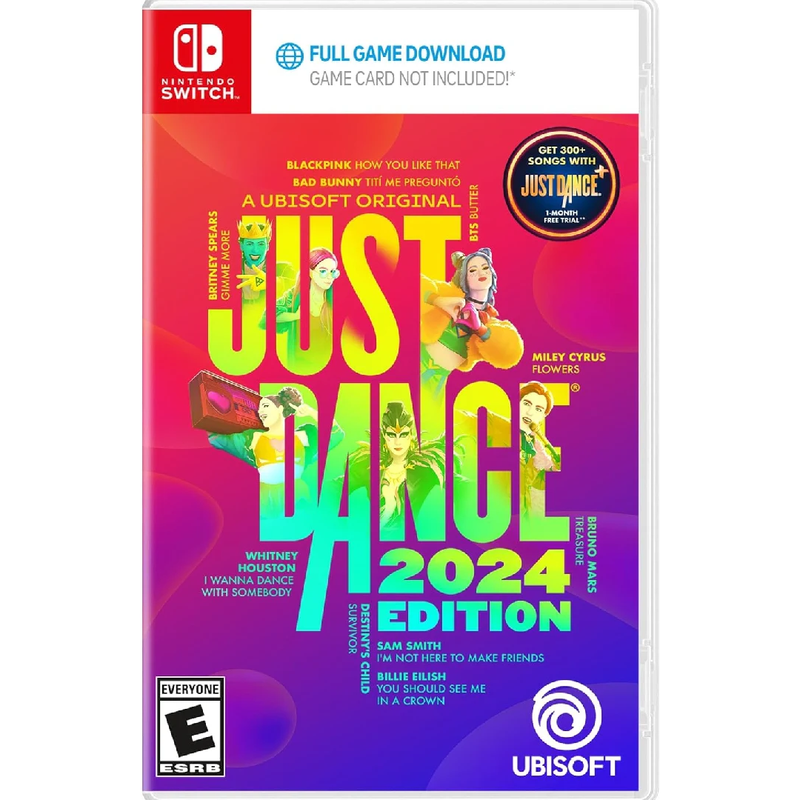 Just Dance 2024 Edition - Nintendo Switch (Digital Code in Box / Game Card Not Included)