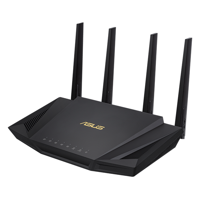 Asus RT-AX58U AX3000 Dual Band WiFi 6 (802.11ax) Router | 90IG04Q0-MU2R10