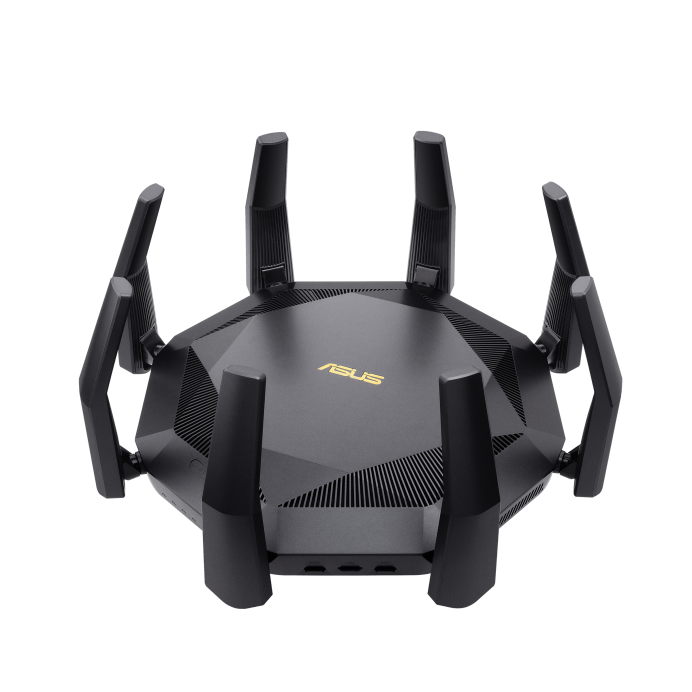 Asus RT-AX89X 12-stream AX6000 Dual Band WiFi 6 (802.11ax) Router | 90IG04J1-BM3010