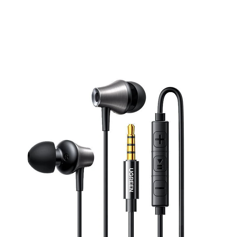 UGREEN 3.5mm Earbuds - EP105 Wired Earphones with Microphone & Volume Control | 35753