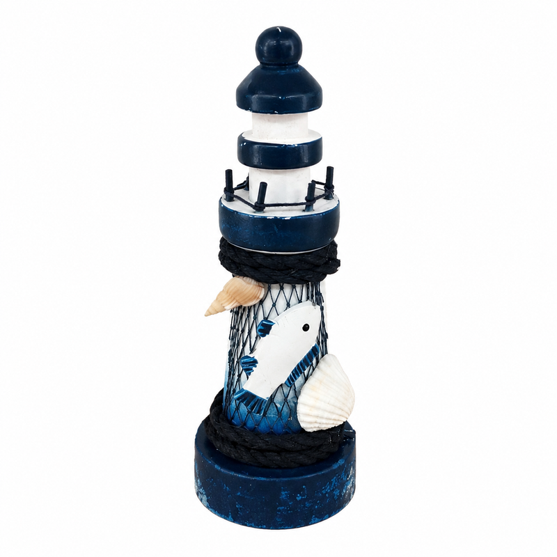 Blue Nautical Lighthouse Desk Ornament | PH-C-463