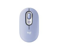 Logitech POP Mouse Wireless with Customizable Emojis Silent Touch Bluetooth ,Lilac | 910-006422