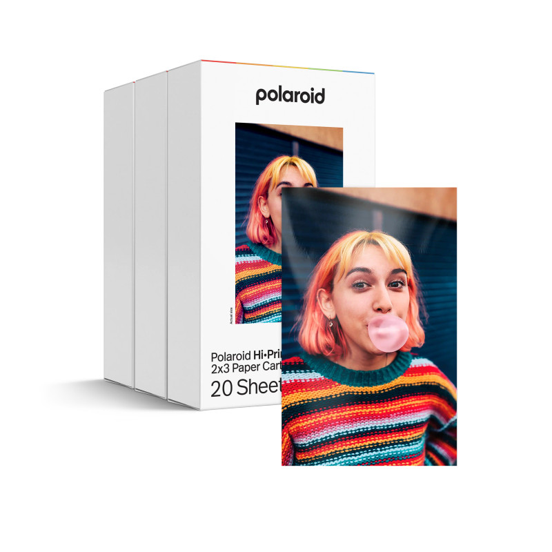 Polaroid Hi-Print 2x3 Paper Cartridge - 60 Sheets | POLFMHIPR2X3/60SH