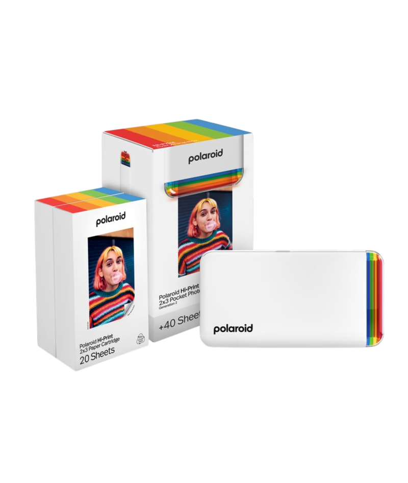Polaroid Hi-Print 2x3 Generation 2 Everything Box - White | POLDIGHIPR2X3WHITE