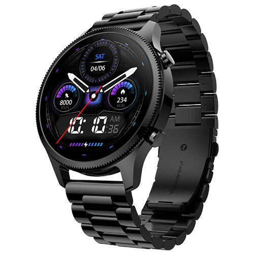 Noise NoiseFit Halo Plus Smartwatch - Elite Black