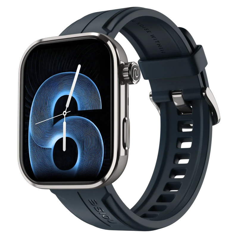 Noise ColorFit Pro 6 Max Smartwatch - Blue Titanium