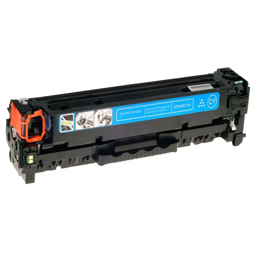 Compatible HP CC531A/CE411A/CF381A Universal Cyan - Premium