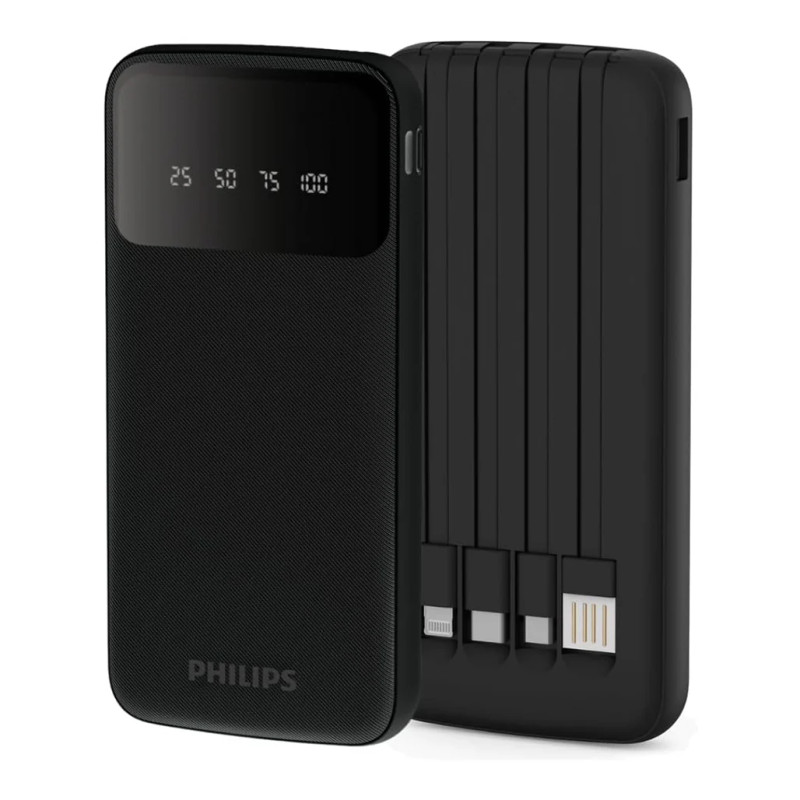 Philips Power Bank 10,000mAh - Black | DLP7710NB/70