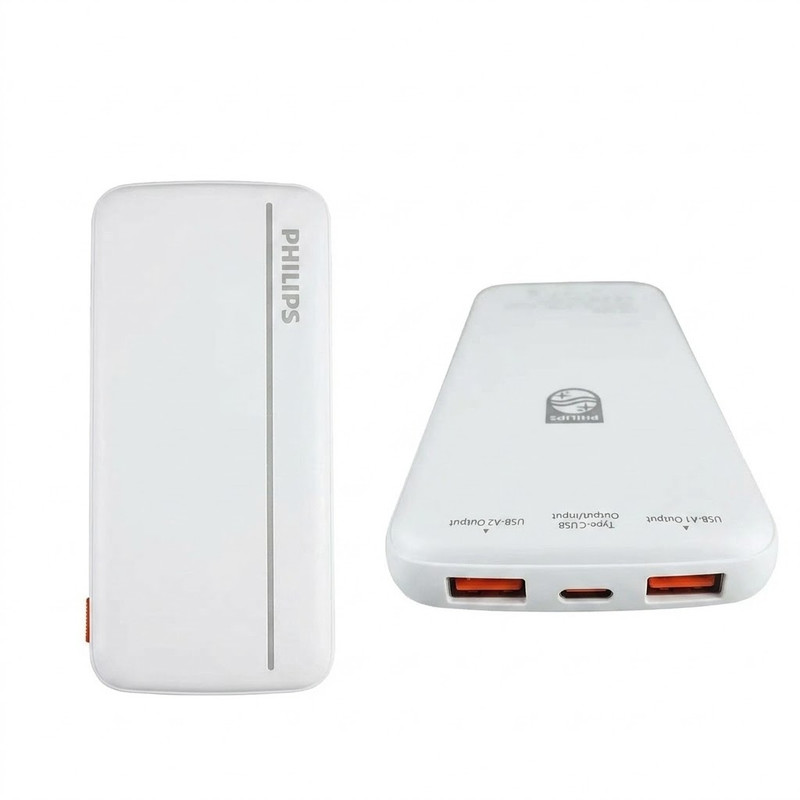 Philips Power Bank 10,000mAh - White | DLP7711CW/70