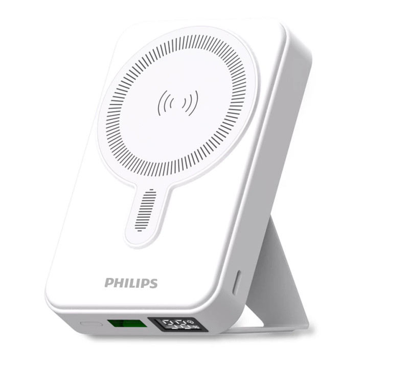 Philips Wireless Power Bank 5,000mAh - White | DLP9701CW/70
