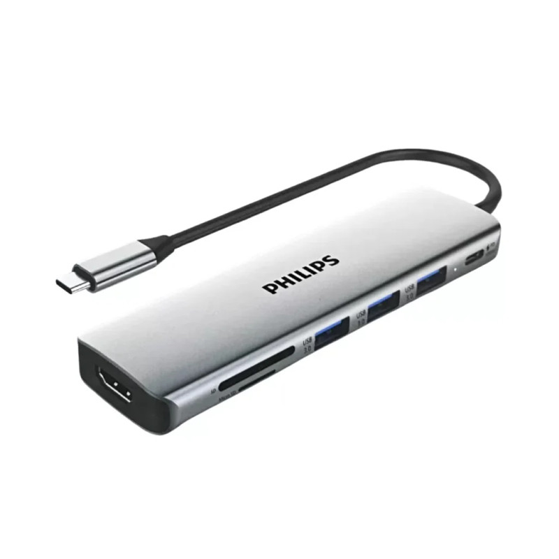 Philips USB-C Multiport Hub - Grey | SWR1707/70